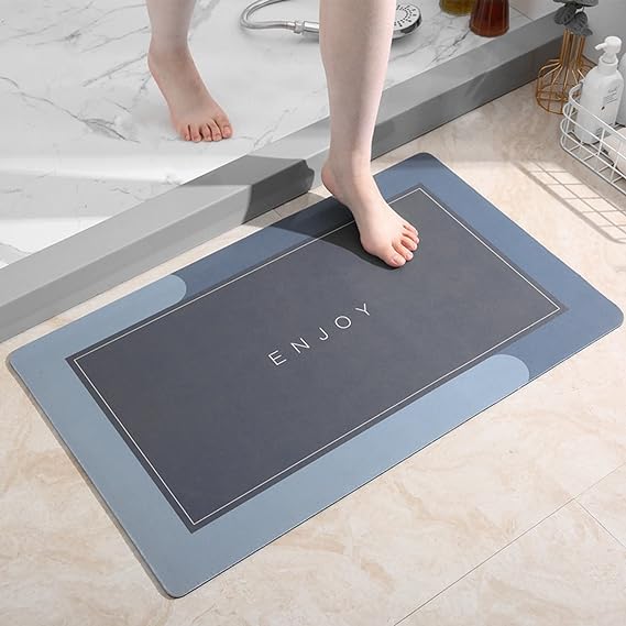 Alfombra de Baño Ultra Absorbente Antideslizante 60 × 40 cm