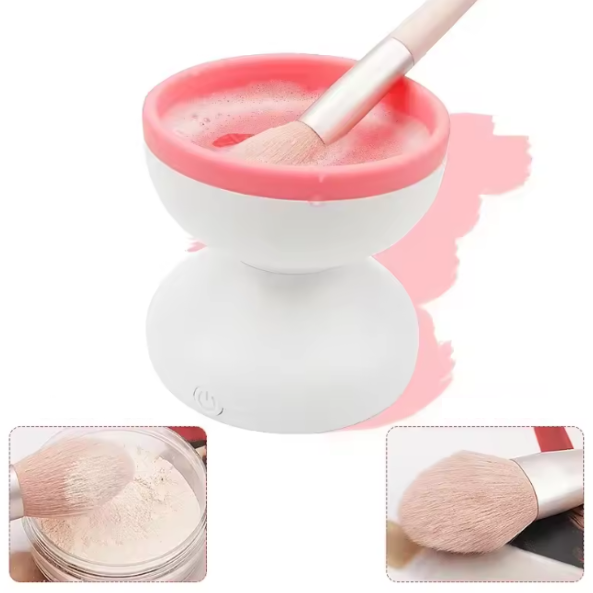 Limpiador Eléctrico de Brochas de Maquillaje