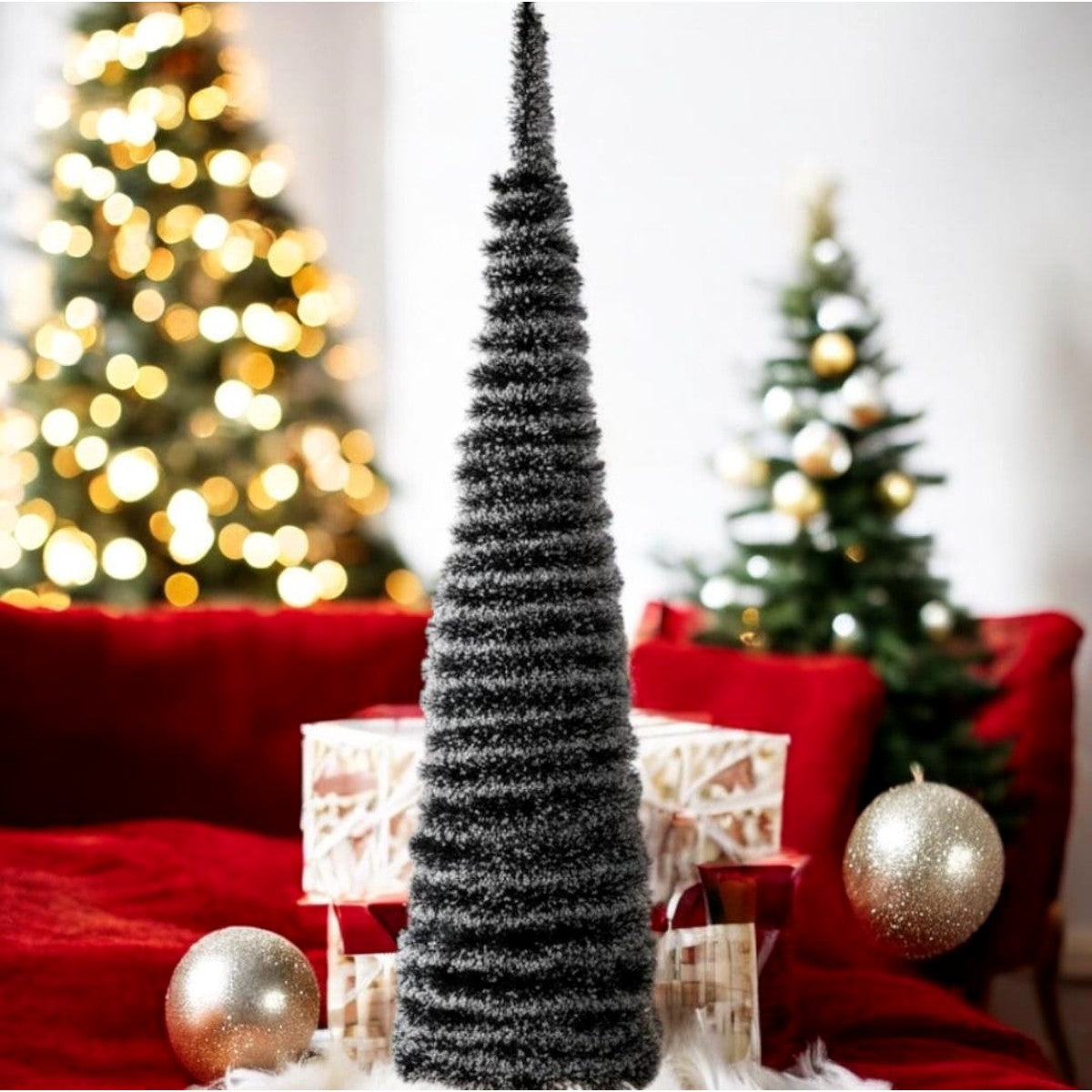 Árbol de Navidad Plegable 150 cm – Se Arma en Segundos – foto 3