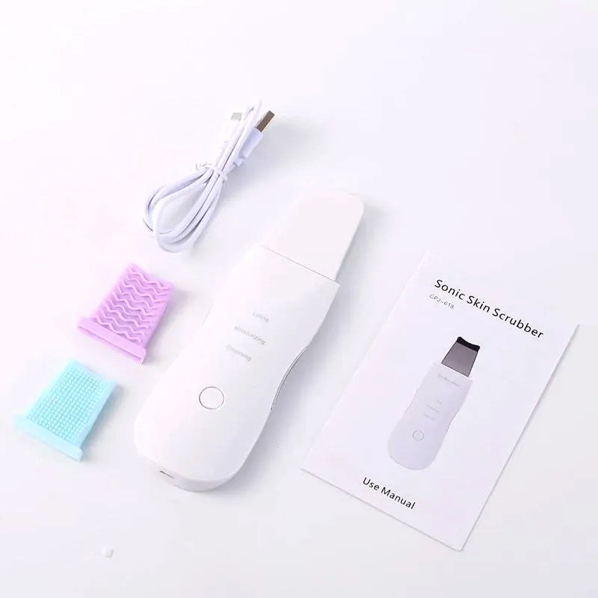 Limpiador Facial Ultrasónico – Paleta para Limpieza Profunda – foto 3